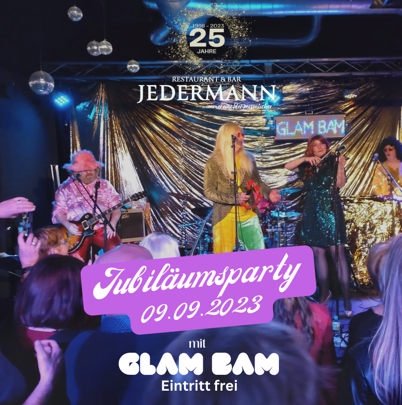 25 Jahre Restaurant & Bar JEDERMANN