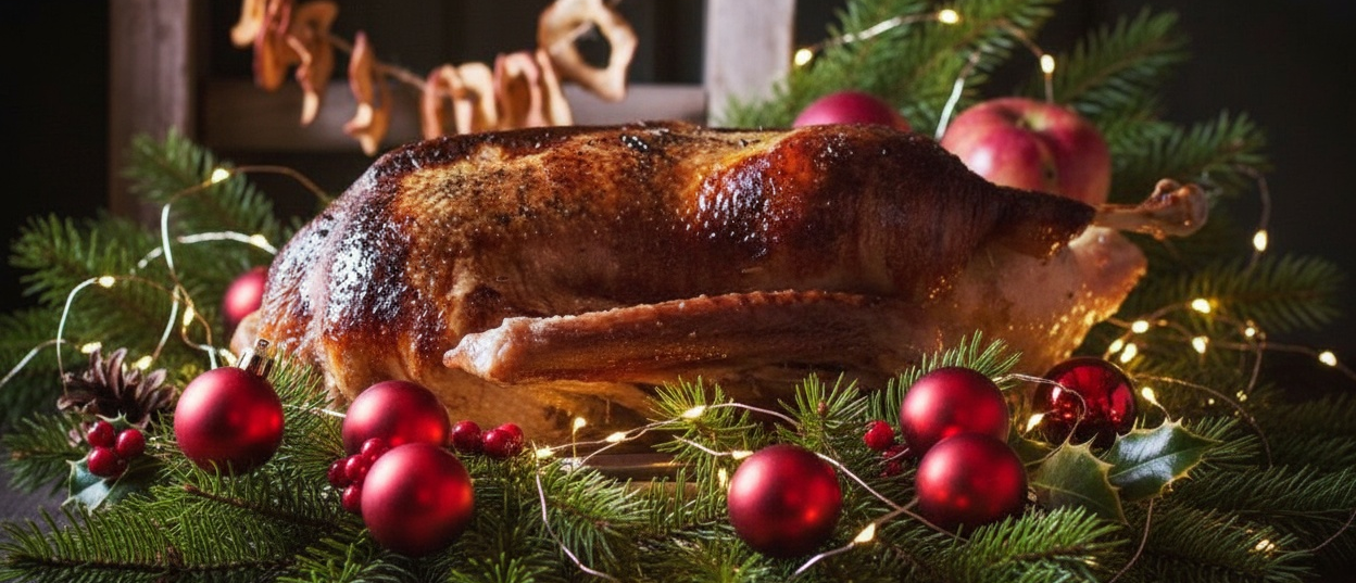 Weihnachtsgans Restaurant Jedermann Moers