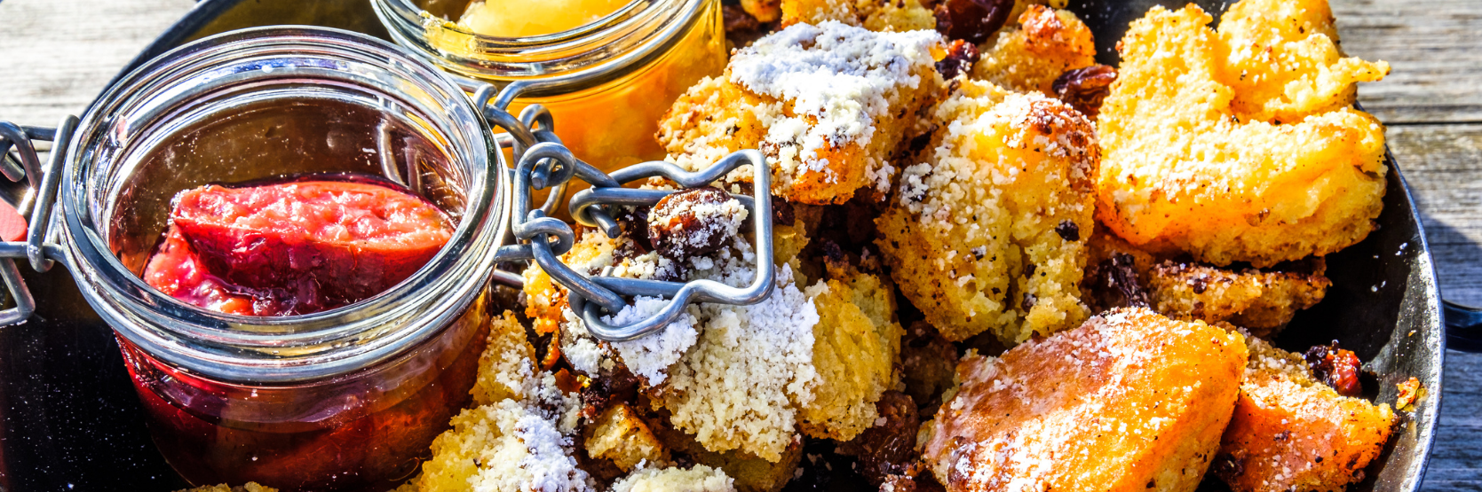 Kaiserschmarrn - Österreichisches Dessert im Restaurant JEDERMANN