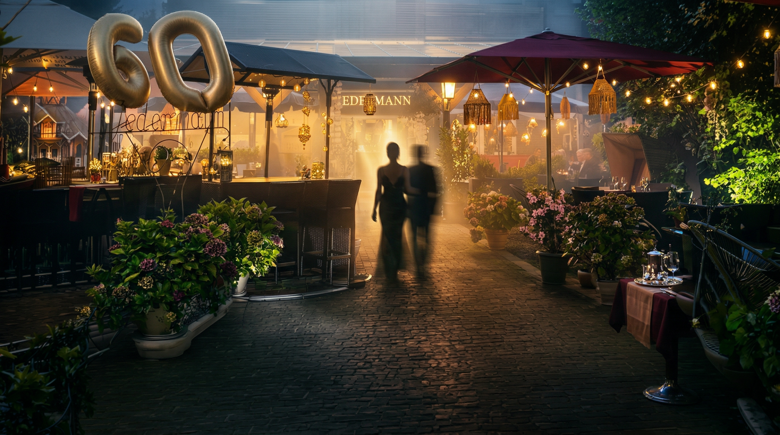 Restaurant JEDERMANN Außenbereich